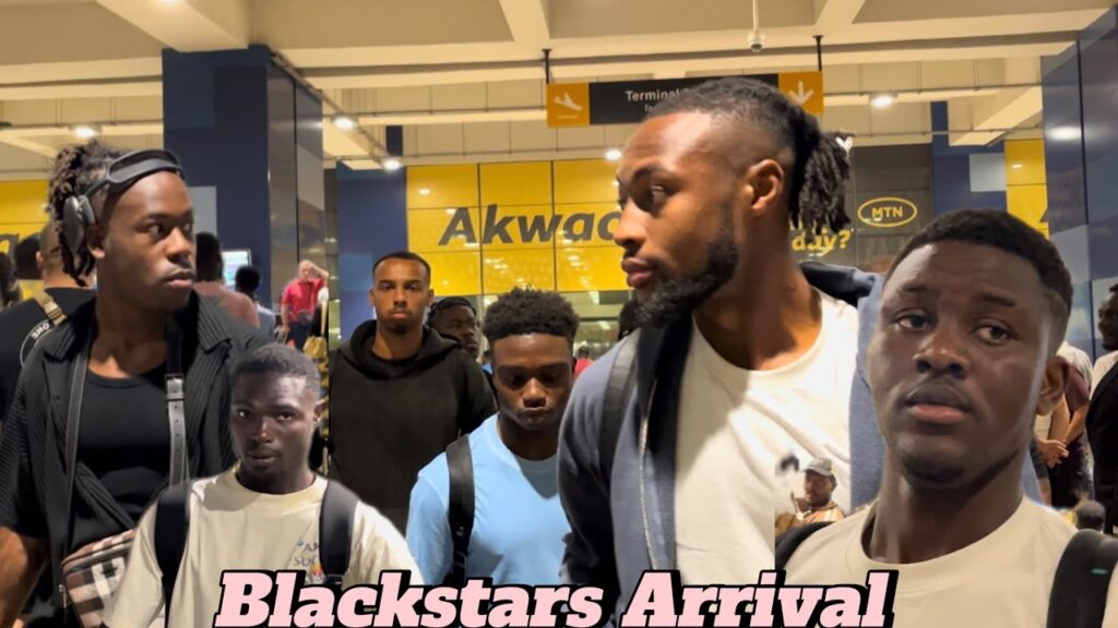 BLACK STARS PLAYERS ARRIVING @ KOTOKA TARIQ, THOMAS, SEMENYO, WOLLACOT... ATI-ZIGI, JEROME, & OTHERS
