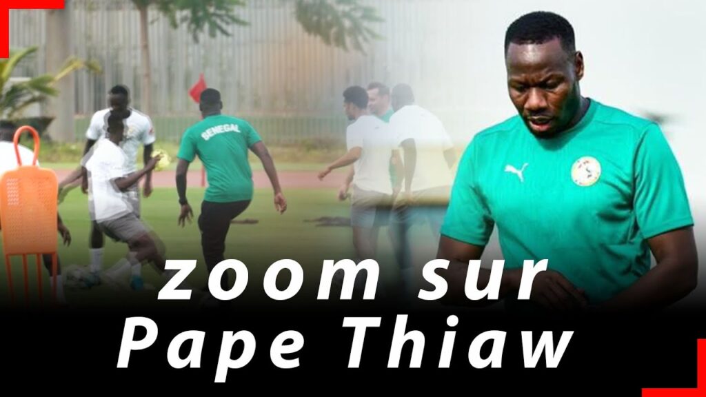 Zoom sur Pape Thiaw, le nouveau coach adjoint d’Aliou Cissé donne le Tempo à l'entraînement