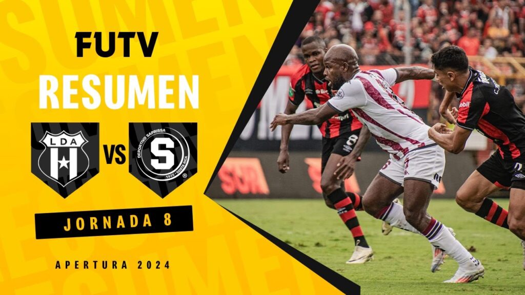 Resumen: Alajuelense 1-1 Saprissa / Apertura 2024