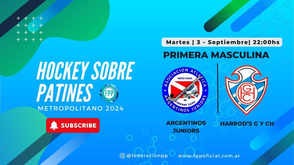 Hockey sobre Patines | PRIMERA MASCULINA - Fecha 20