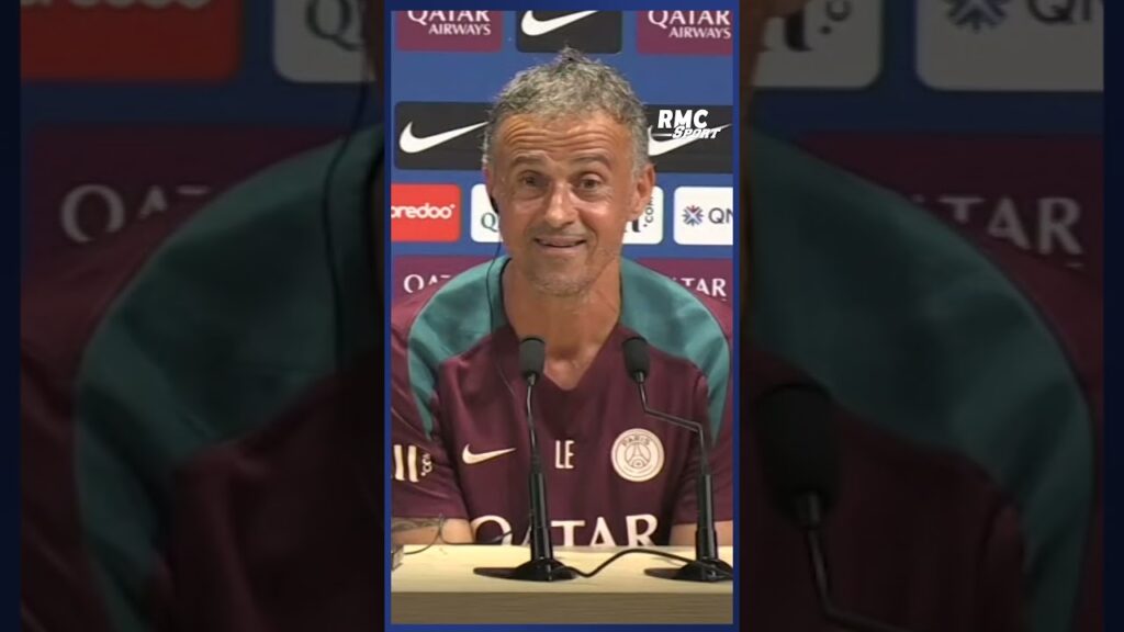 😡😡 Luis Enrique se fâche après une question sur Mbappé