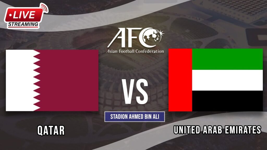 🔴LIVE Qatar vs United Arab Emirates | FIFA World Cup Qualification - LIVE STREAMING 2024