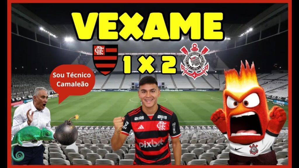 TITE FORA DO FLAMENGO - FLAMENGO 1 X 2 CORINTHIANS - 25ª RODADA CAMPEONATO BRASILEIRO.