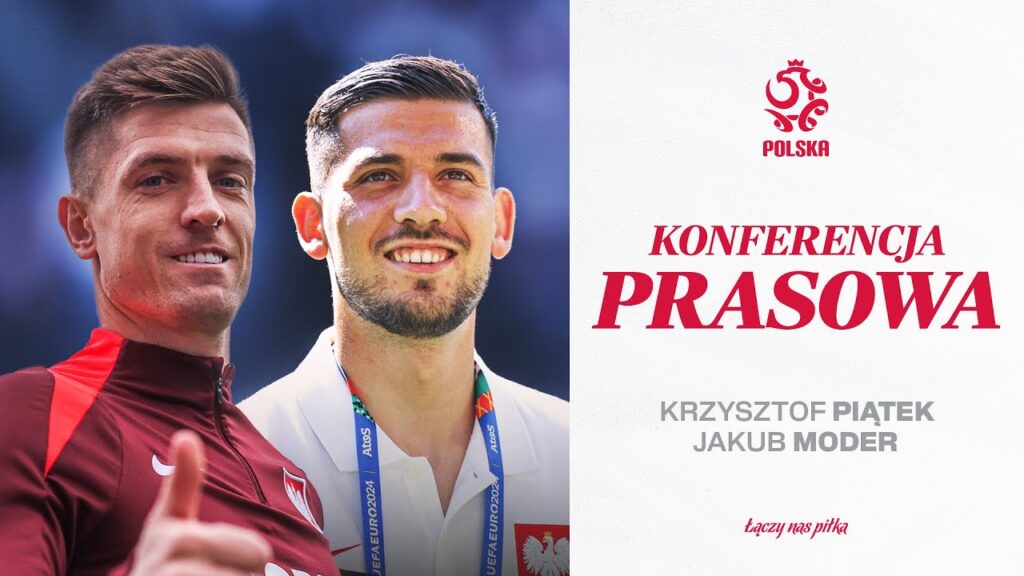 KRZYSZTOF PIĄTEK I JAKUB MODER NA KONFERENCJI PRASOWEJ REPREZENTACJI POLSKI (RETRANSMISJA) ⚪🔴