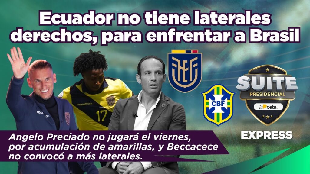Beccacece no convocó laterales derechos y Angelo Preciado no puede jugar | Suite Presidencial