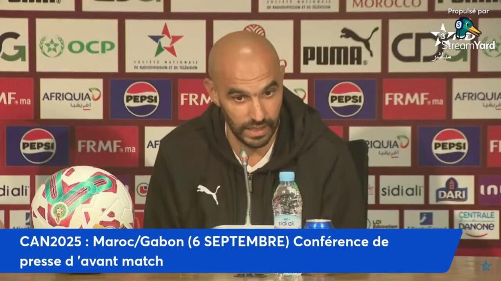 Maroc-Gabon : Conférence de presse Walid Regragui d'avant match
