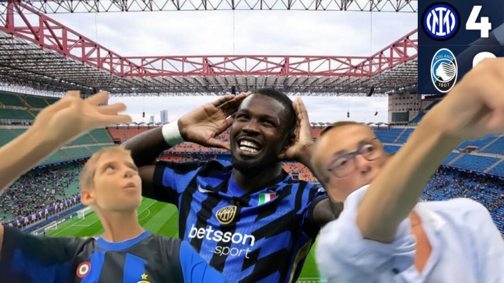 THURAM!! INTER 4-0 ATALANTA - Reaction allo Stadio con LudoZ Papi
