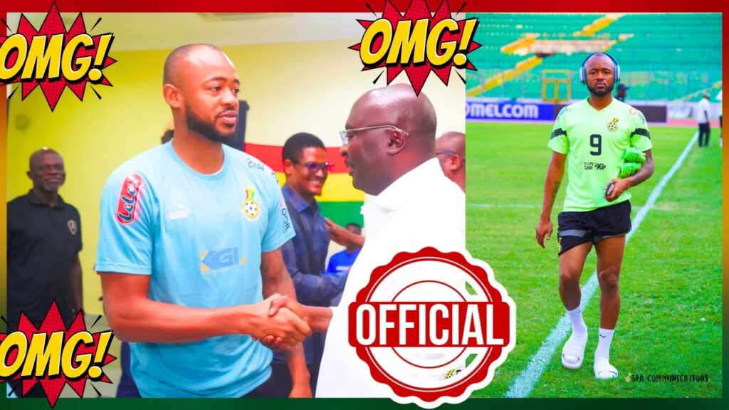 Ghana vs Angola: Black Stars arrive in Kumasi..22 players…Jordan Ayew and Elisha Owusu update