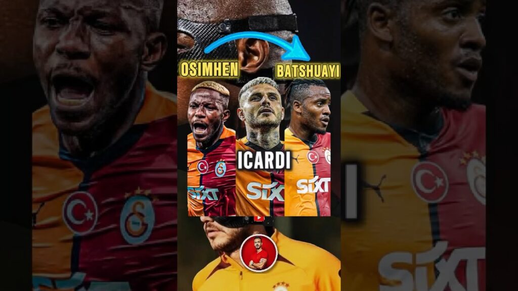 OSİMHEN’İN GELİŞİNE BATSHUAYİ’NİN TEPKİSİ 😂 #osimhen #batshuayi #futbol