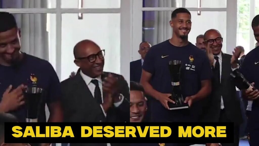 France's Saliba Awarded Best XI Honor at Euro 2024.