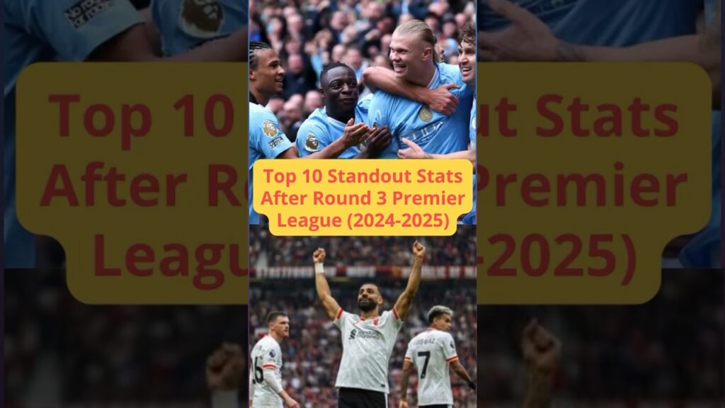 Top 10 Standout Stats After Round 3 Premier League (2024-2025) #shorts #premierleague #football