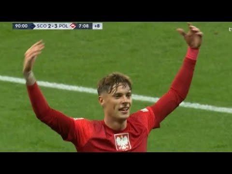 Nicola Zalewski Goal 90+7, Scotland vs Poland (2-3) All Goals and Extended Highlights