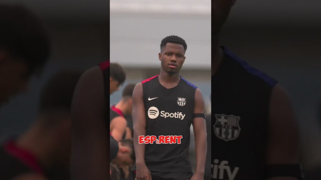 Ansu fati est de retour au FC Barcelone #football #fcbarcelone #foot #ansufati