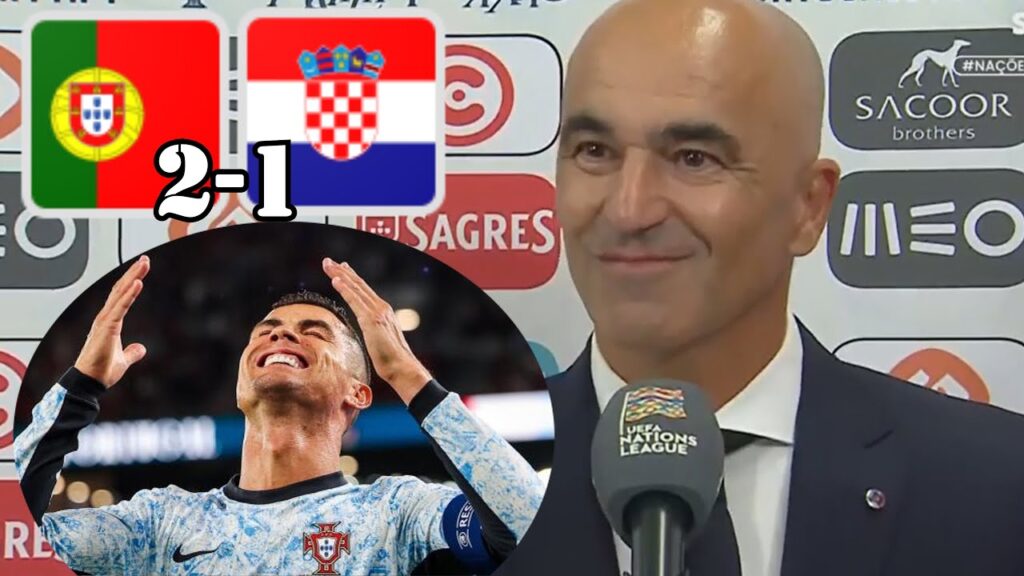 PORTUGAL 2-1 CROACIA ROBERTO MARTINEZ HABLA DE CRISTIANO RONALDO HOY EN LA NATIONAL LEAGUE 2024