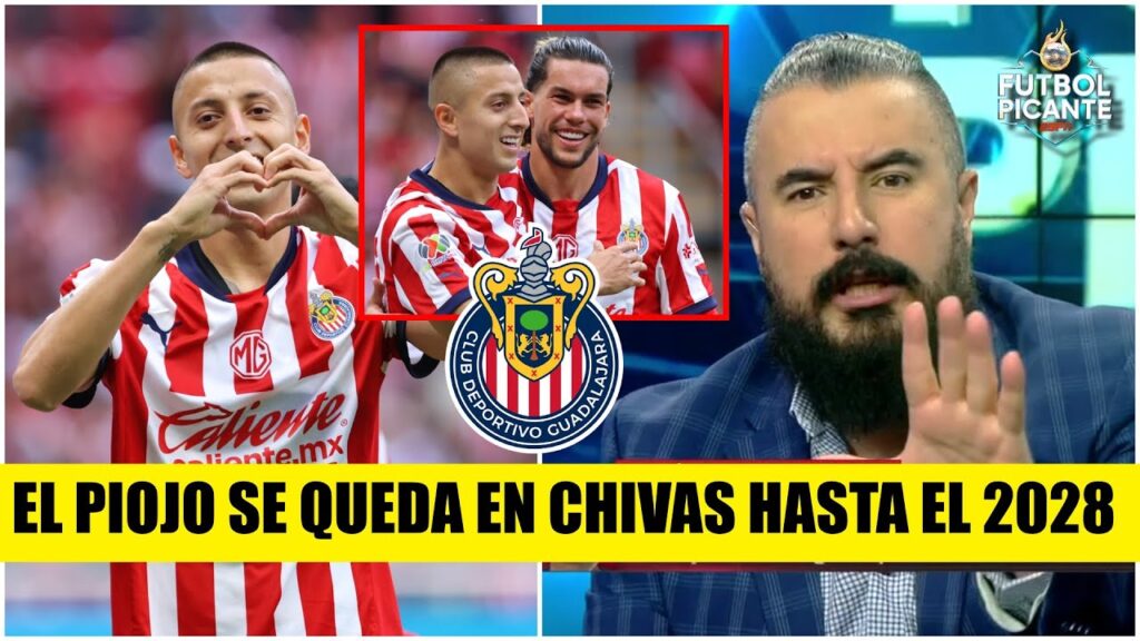 ¡NOTICIÓN PARA CHIVAS! El Piojo Alvarado RENUEVA contrato y se queda hasta el 2028 | Futbol Picante