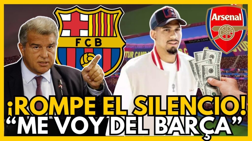 💥LAPORTA EXPLOTA / LA DESPEDIDA DE RONALD ARAUJO / NOTICIAS DEL F C BARCELONA HOY