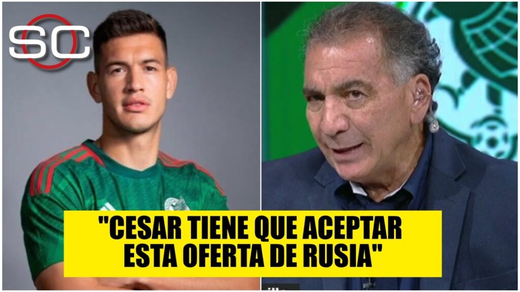 El Profe Carrillo APOYA el salto a RUSIA de César Montes, dice que NO venga a MÉXICO | SportsCenter