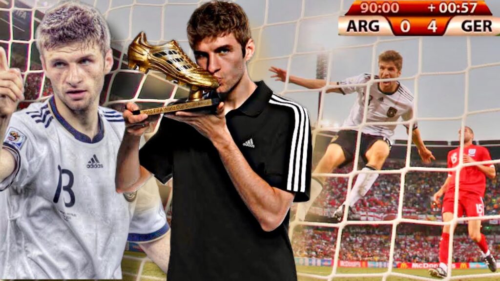 Así BRILLÓ THOMAS MULLER en el Mundial Sudáfrica 2010