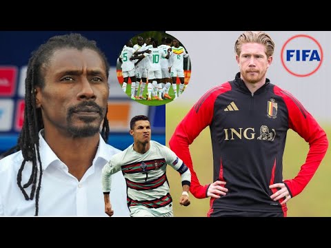 Sénégal vs Burkina: Aliou Cissé parle de difficultés, De Bruyne critique la FIFA, 900 buts de CR7…