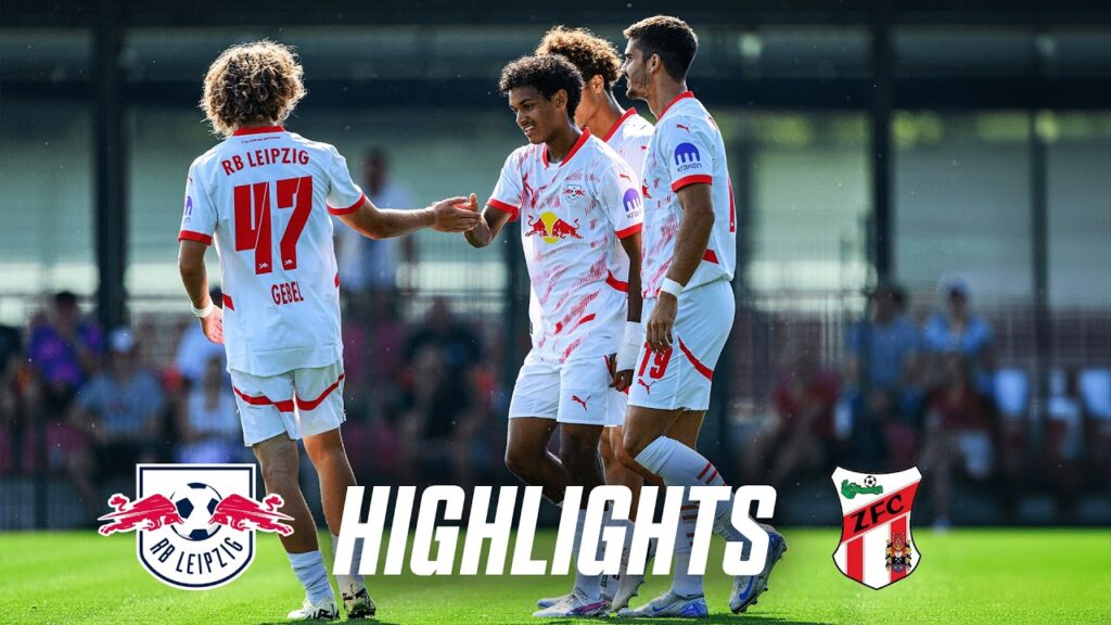 Gebel & Silva lead RBL to victory | RB Leipzig vs. ZFC Meuselwitz 3-1 | Highlights Friendly