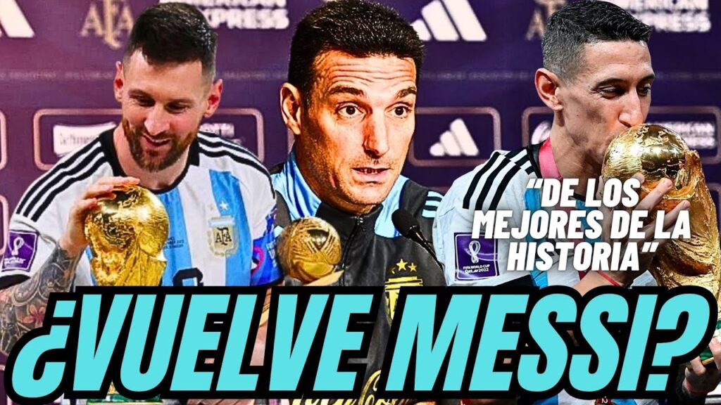 SCALONI HABLÓ DE LA POSIBLE VUELTA DE MESSI | EL RETORNO DE DYBALA | ELOGIOS A PEZZELLA Y ACUÑA