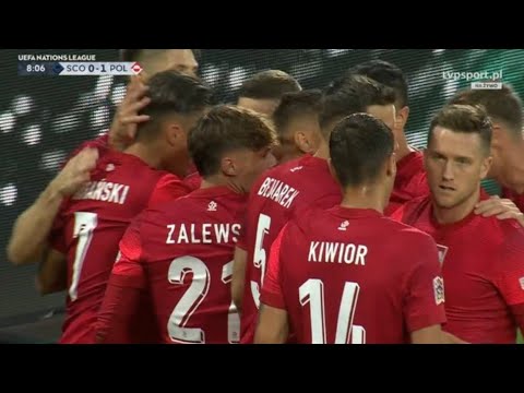 Sebastian Szymański Goal, Scotland vs Poland (2-3) All Goals and Extended Highlights