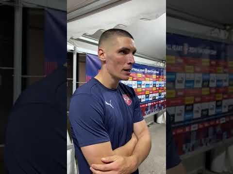 Kapiten Srbije Nikola Milenković posle remija sa Španijom 0:0 na stadionu “Rajko Mitić” #srbija