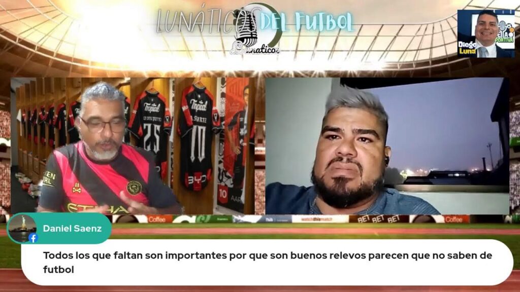 LUNÁTICOS DEL FÚTBOL CON DIEGO LUNA Y SUS PANELISTAS 3 SETIEMBRE
