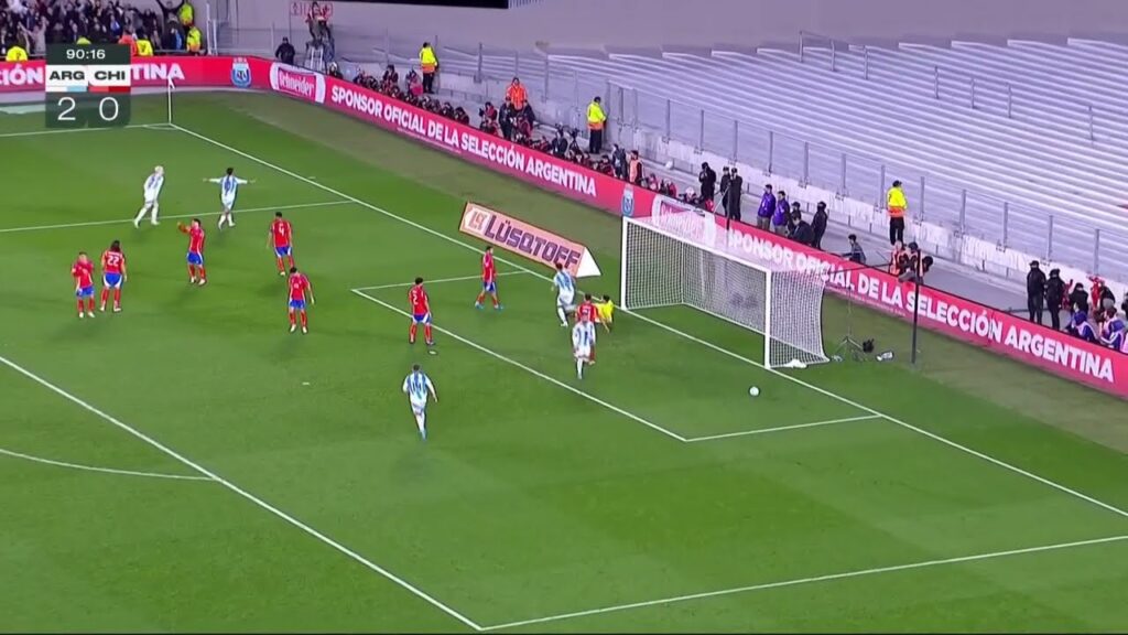 Gol de Paulo Dybala contra Chile | Argentina vs Chile | Eliminatorias 2026