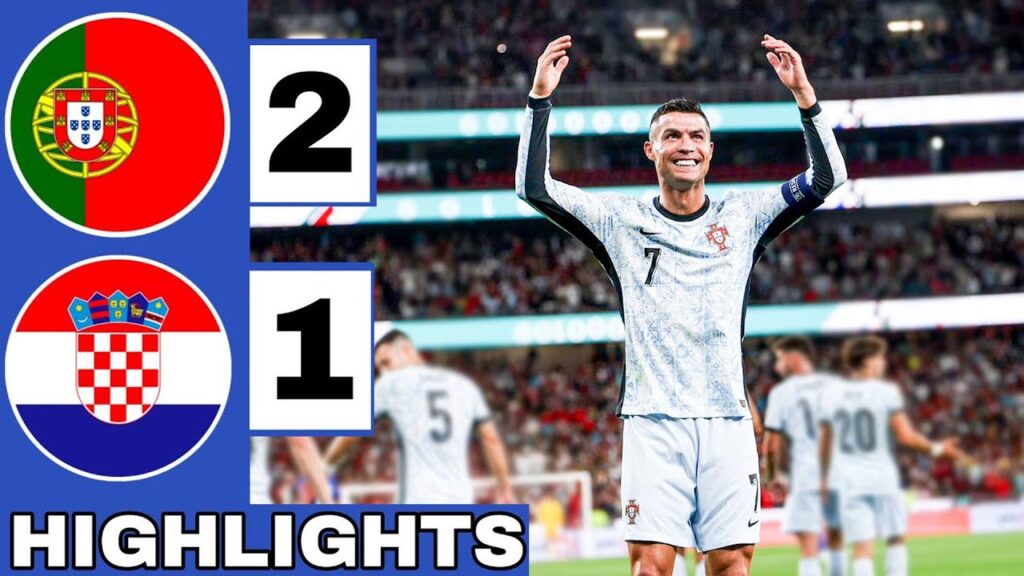 Portugal Vs Croatia 2-1 | All Goals & Extended Highlights | UEFA Nations League