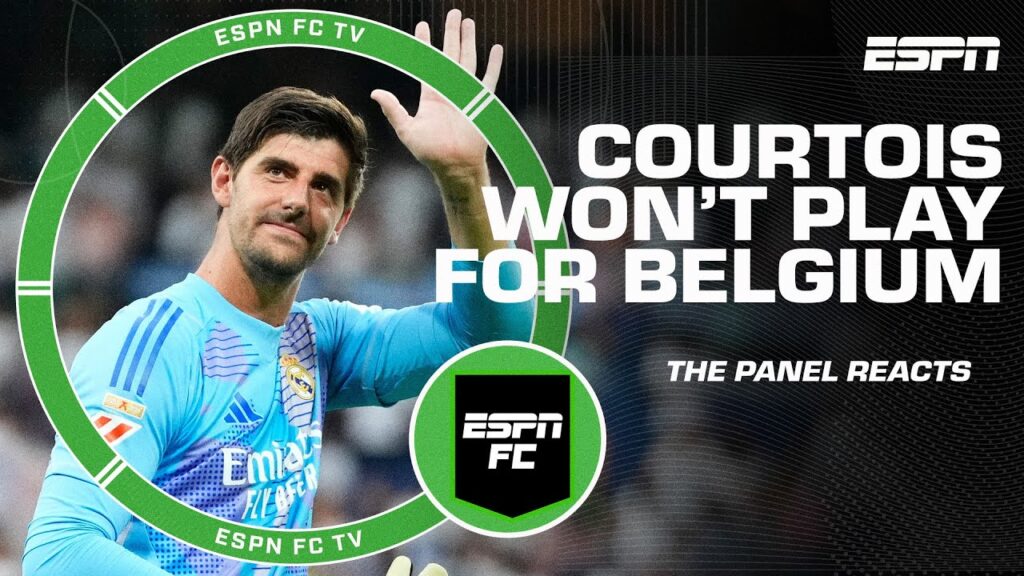 Thibaut Courtois says he WON’T PLAY for Belgium under Domenico Tedesco 👀 | ESPN FC