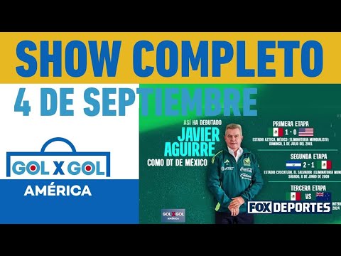 ⚽El tercer debut de Javier Aguirre, el regreso de Joel Campbell, y mucho más en GolxGol América