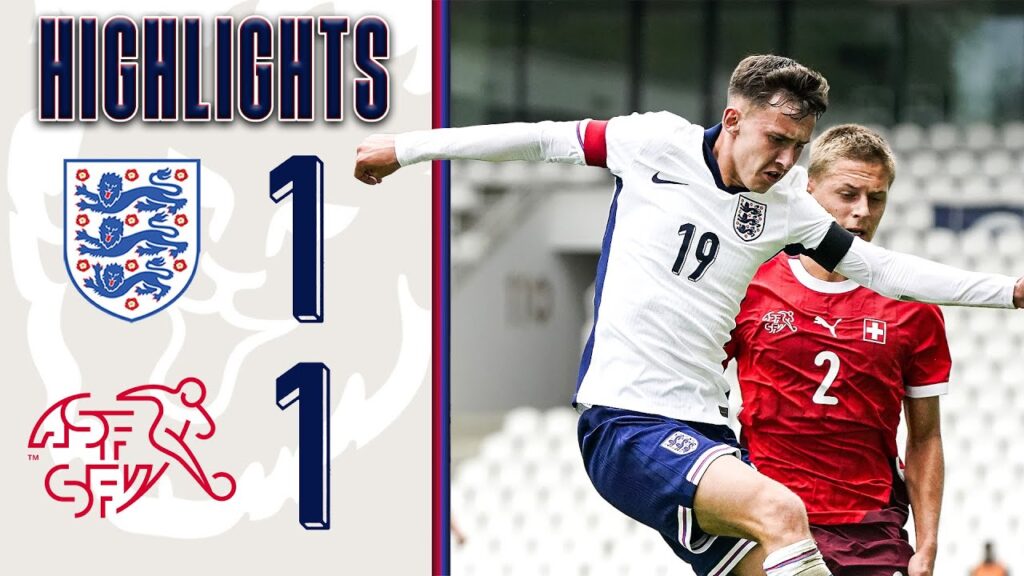 England U18 1-1 (5-5 Pens) Switzerland U18 | Switzerland Score Last-minute Penalty | Highlights