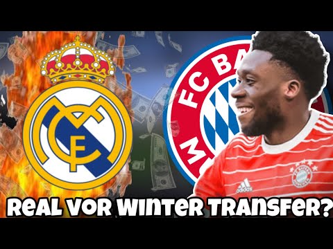 SCHOCK: Davies vor WECHSEL nach Madrid!? Verliert der FC Bayern seinen Star im Winter?