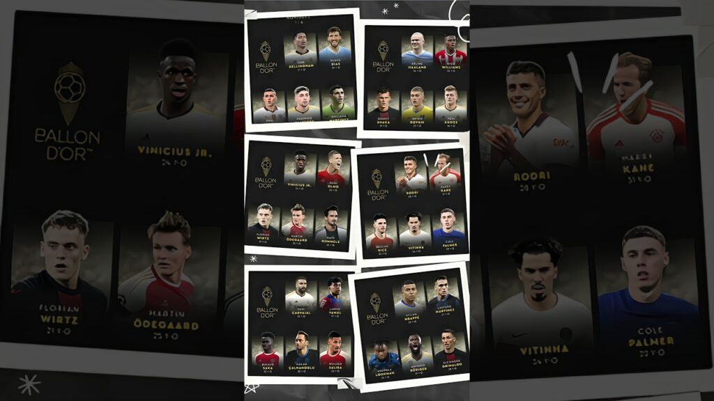 Ballon d'Or nominees 2023/24