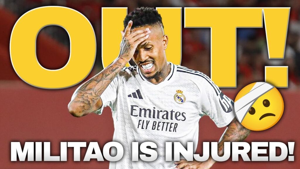 I AM FUMING 🤬 EDER MILITAO IS INJURED!!! HALF THE TEAM IS IN HOSPITAL 🤕 REAL MADRID NEWS TODAY