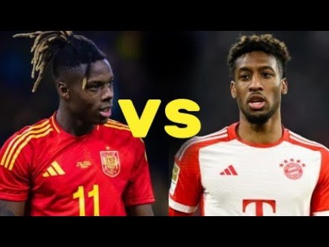 Nico Williams VS Kingsley Coman ! Who is BETTER for Barcelona?
