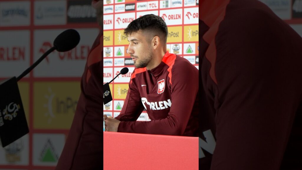 MODER I BEREŚ NA KONFERENCJI♥️🇵🇱 #shorts #shortsvideo #laczynaspilka