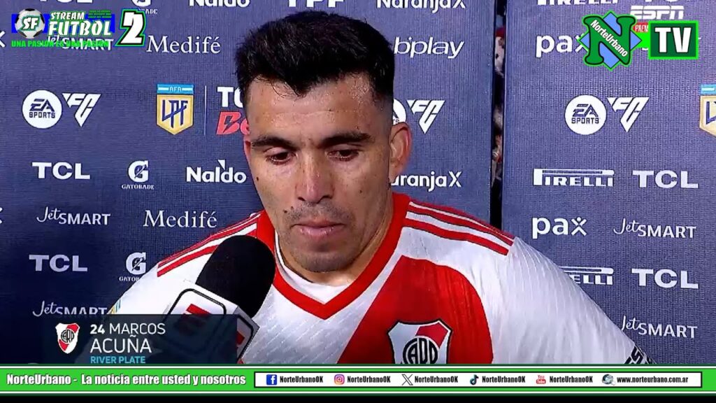 Marcos "Huevo" Acuña: "Recibí amenazas de mucha gente" #riverplate #racing #futbol