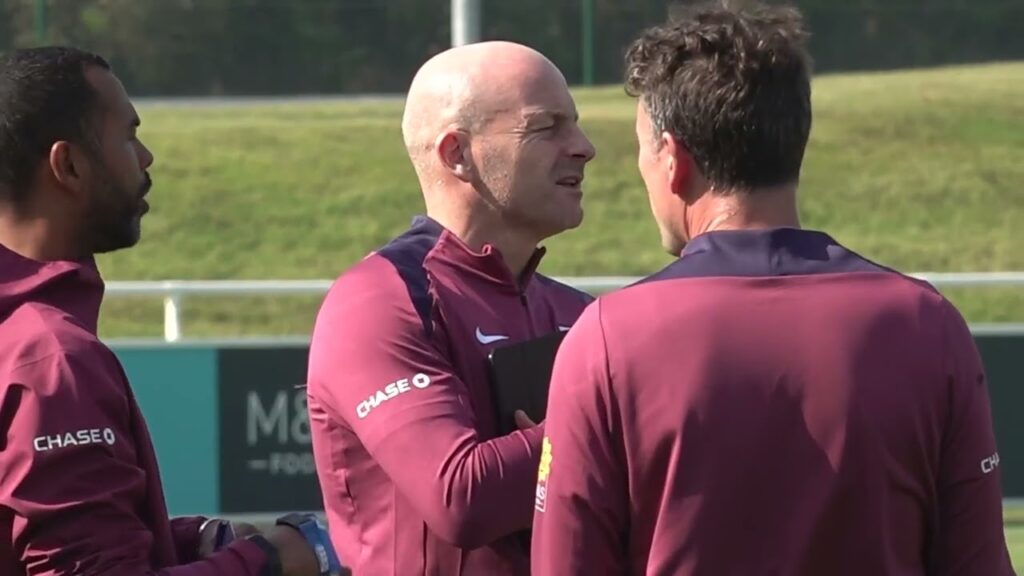 ENGLAND TRAINING SESSION: The Three Lions Train Ahead of Republic of Ireland Clash: Nations League ENGLAND TRAINING SESSION: The Three Lions Train Ahead of Republic of Ireland Clash: Nations League