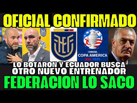 OFICIAL FÉLIX SÁNCHEZ SE DESPIDE DE ECUADOR TRAS DECISIÓN DE LA FEDERACIÓN GUSTAVO ALFARO SORPRENDE