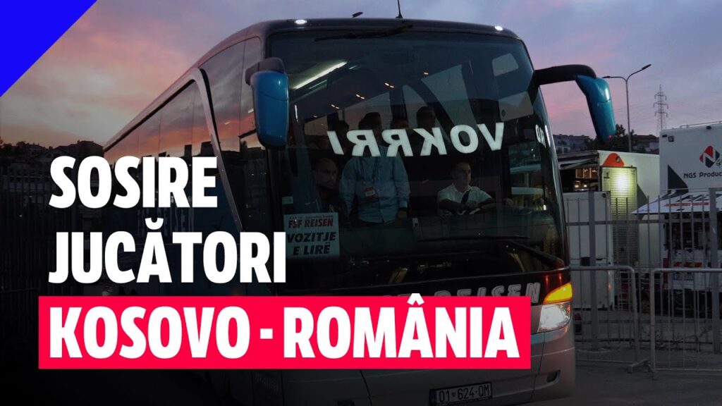 Jucătorii au ajuns la stadion | Kosovo - România | GOLAZO.ro