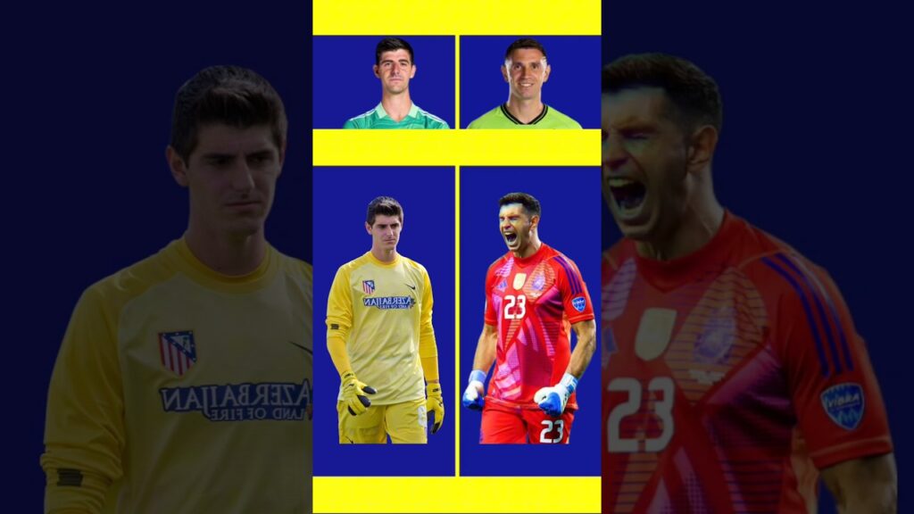 Thibaut Courtois vs Emi Martinez #shorts  #thibautcourtois #emimartinez