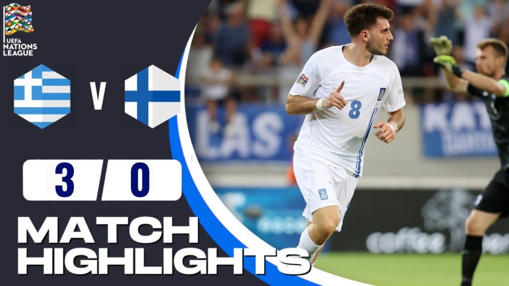 Greece vs Finland | 3-0 | Highlights | UEFA Nations League 2024-25 | ελλαδα φιλανδια