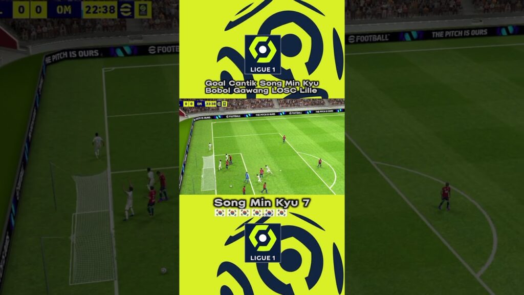 Goal Cantik Song Min Kyu Bobol Gawang LOSC Lille