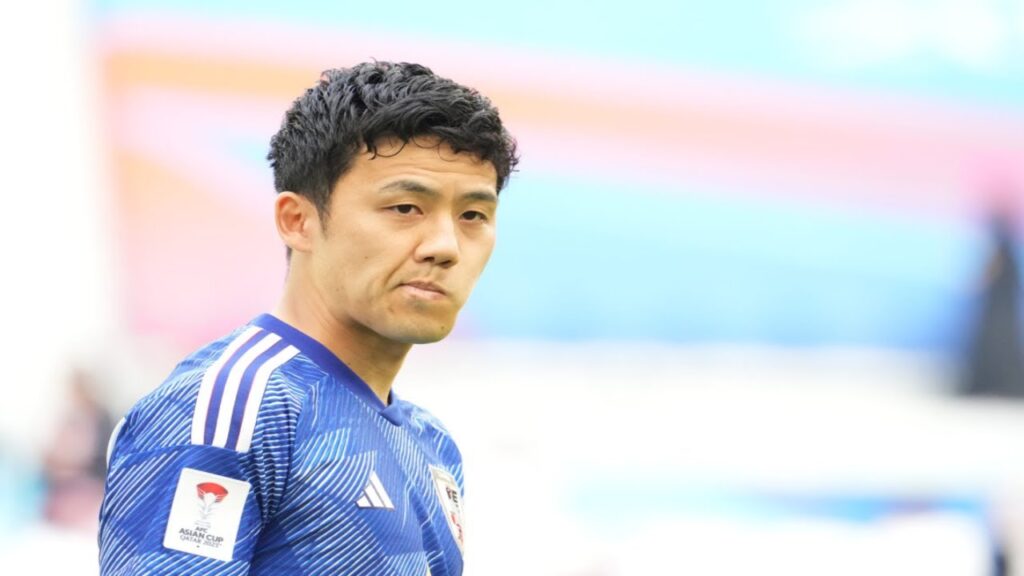 Liverpool midfielder Wataru Endo vs China (H) - 05/09/2024