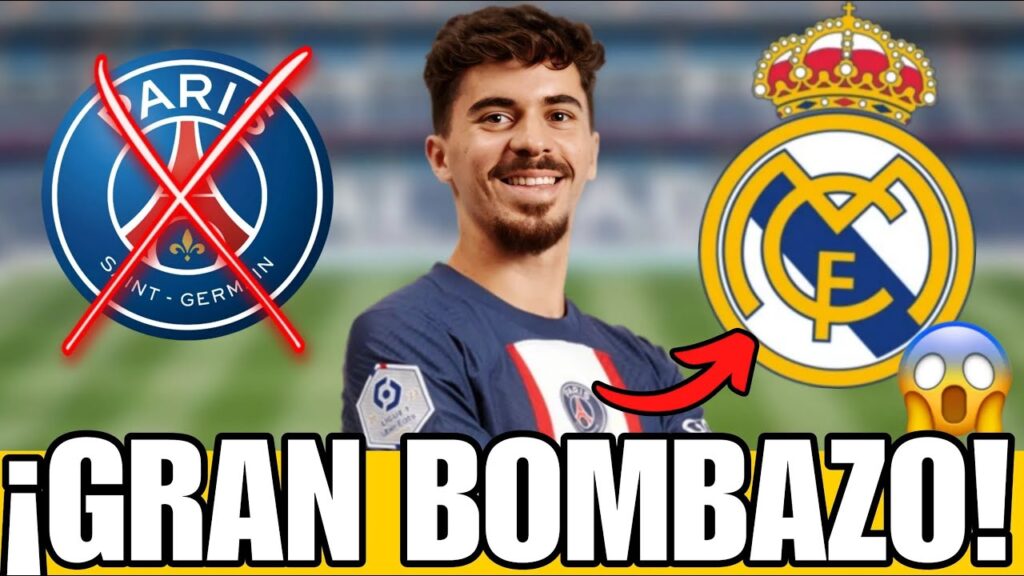 🚨¡BOMBAZO! ¡EL PSG ACEPTA VENDER A VITINHA AL REAL MADRID! NOTICIAS DEL REAL MADRID HOY