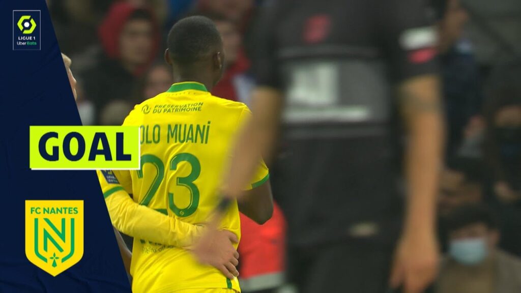 Goal Randal KOLO MUANI (76' - FCN) PARIS SAINT-GERMAIN - FC NANTES (3-1) 21/22