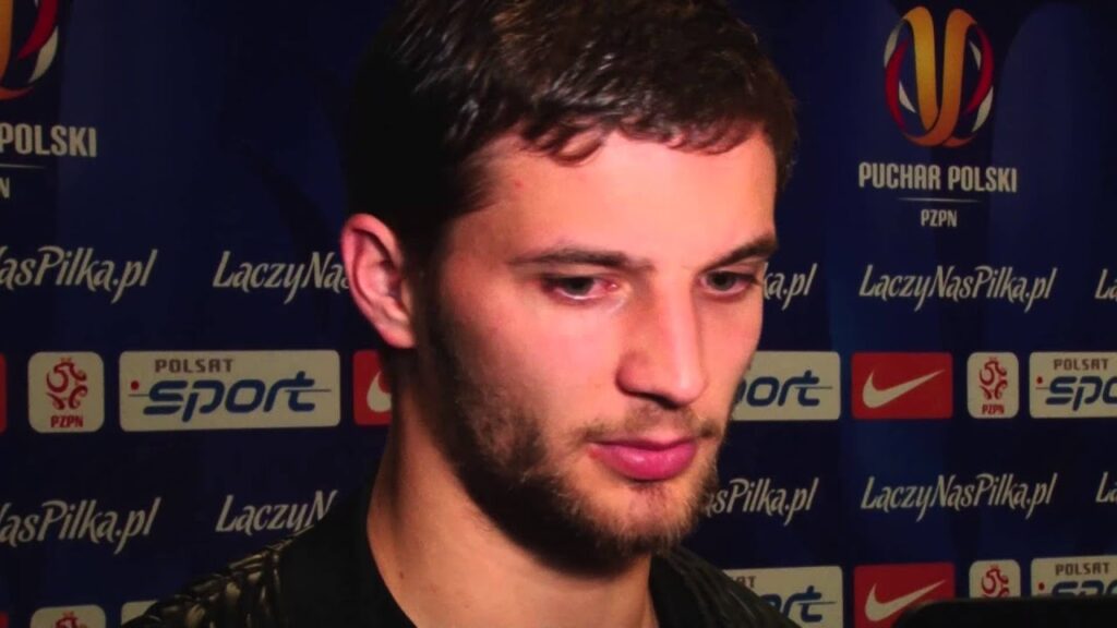 Bartosz Bereszyński po meczu Legii z Lechią w 1/8 Pucharu Polski.24.09.2015