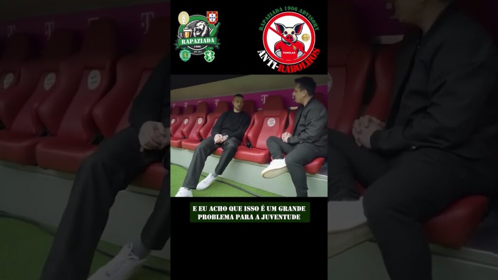 ERIC DIER FALA DA FORMAÇÃO NO SPORTING CP